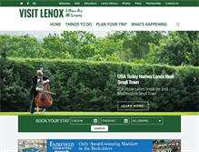 Tablet Screenshot of lenox.org